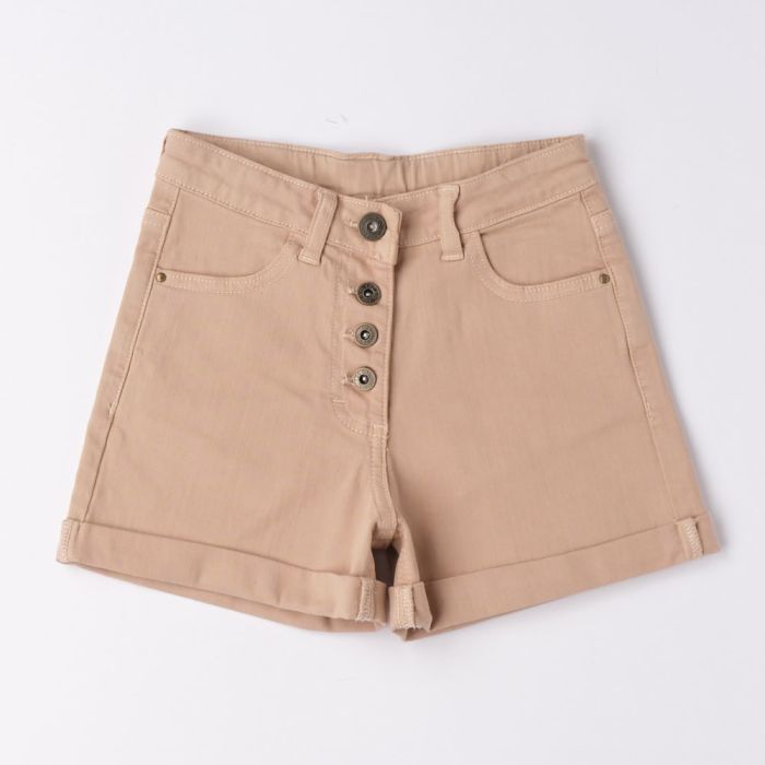 PANTALONE CORTO PER RAGAZZA 4.6872 TINTA UNITA IDO main product photo