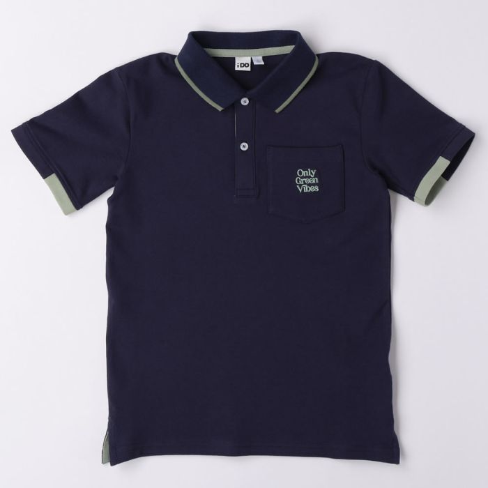 POLO MANICA CORTA 4.6807 PER RAGAZZO IDO main product photo