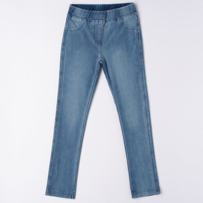 PANTALONE IN MAGLIA DENIM 4.6532 PER RAGAZZA IDO main product photo