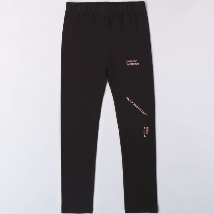 LEGGINGS TINTA UNITA POSITIVE VIBES 4.8027 RAGAZZA IDO main product photo