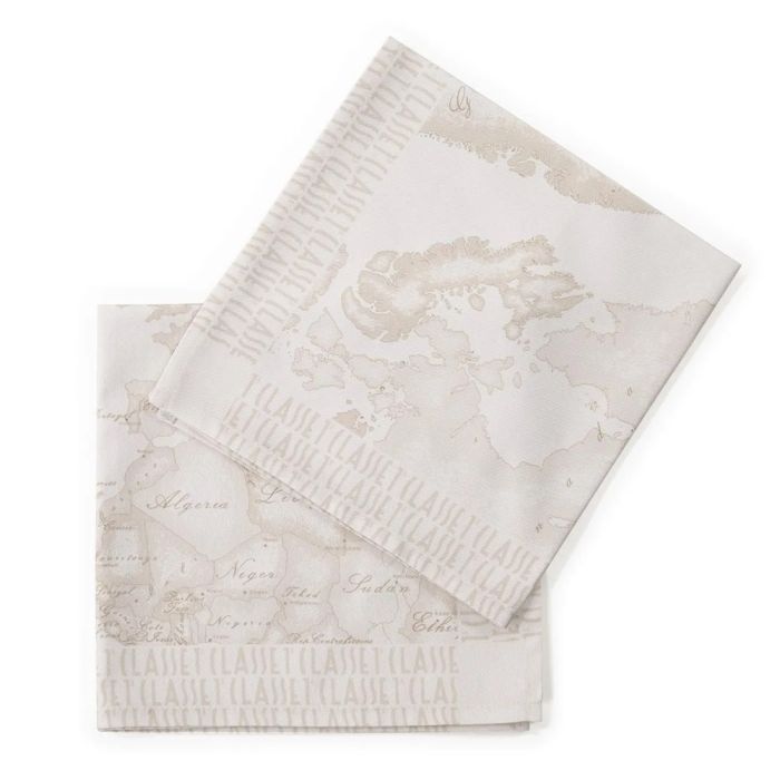 SET 2 TOVAGLIOLI GEO WHITE ALVIERO MARTINI PRIMA CLASSE main product photo