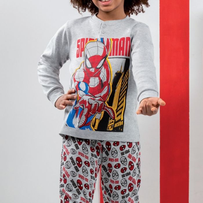 PIGIAMA CALDO COTONE SPIDERMAN 4204 BAMBINO SABOR main product photo