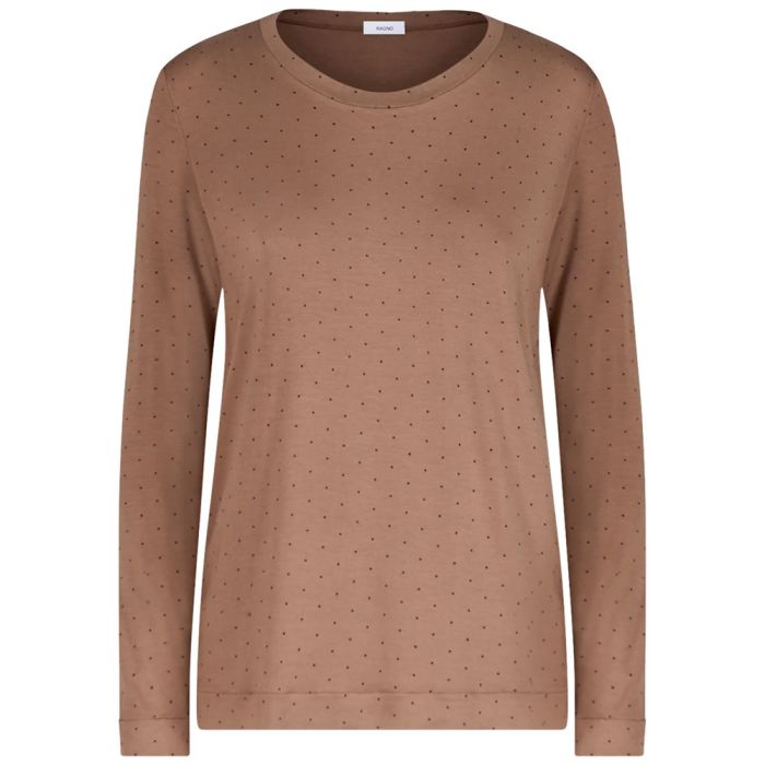 MAGLIA GIROCOLLO ECOVISCOSA DM54A9 FANTASIA VISONE RAGNO main product photo