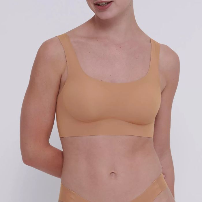 TOP ZERO FEEL 2.0 NOSTALGIC BROWN DONNA SLOGGI main product photo