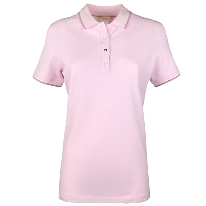 POLO MANICA CORTA QUEEN DONNA VIRGINIA BLU main product photo