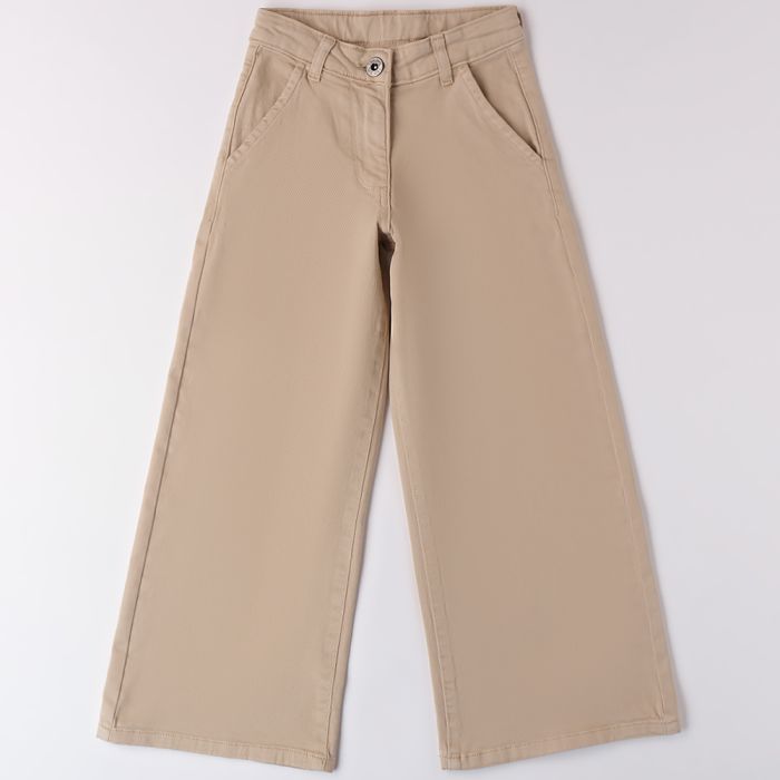 PANTALONE AMPIO TINTA UNITA 4A879 RAGAZZA IDO main product photo