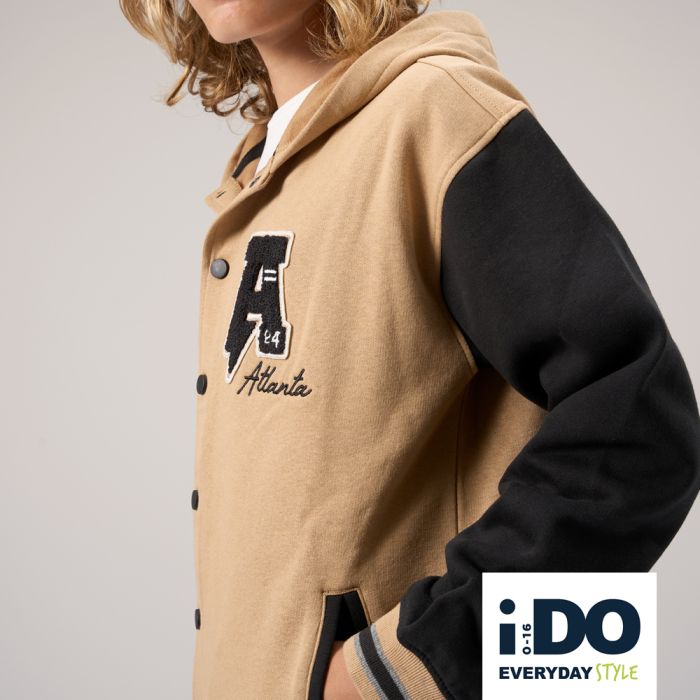 FELPA OVER CON CAPPUCCIO 4A770 RAGAZZO IDO main product photo
