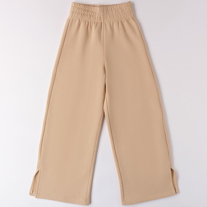 PANTALONE AMPIO DI FELPA TINTA UNITA 4A887 RAGAZZA IDO main product photo