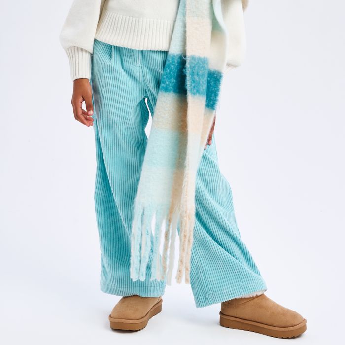 PANTALONE AMPIO DI VELLUTO A COSTE 4A883 RAGAZZA IDO main product photo