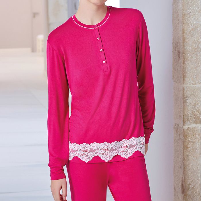PIGIAMA SERAFINO CALDO MODAL ELASTICIZZATO 5206 DONNA JADEA main product photo