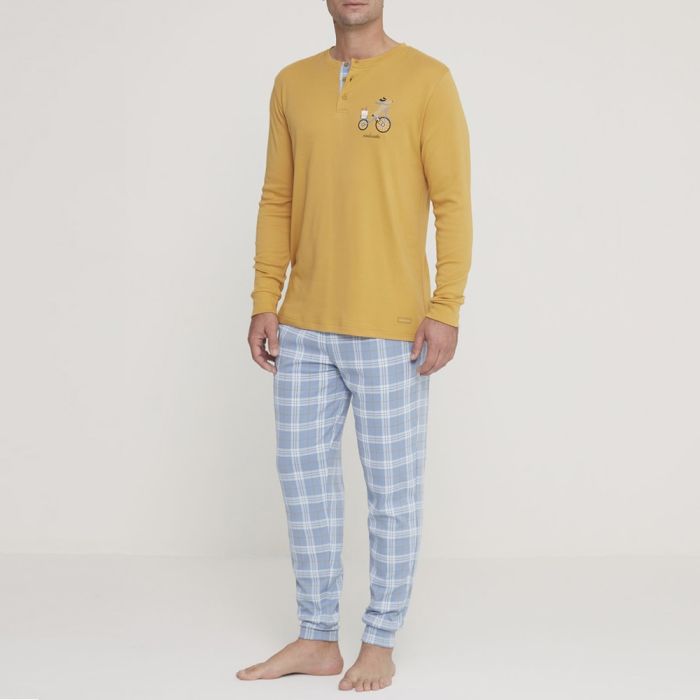 PIGIAMA DA UOMO YUPPIE 2913 CALDO COTONE NOI DI NOTTE main product photo