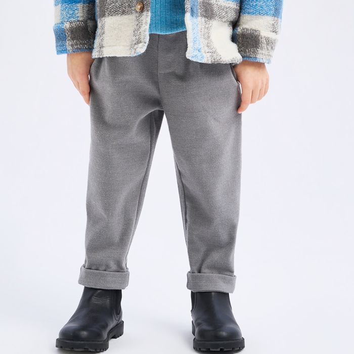 PANTALONE CARROT FIT 4A511 TINTA UNITA NEONATO IDO main product photo