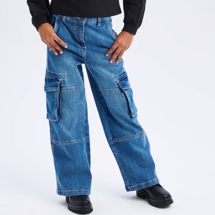 JEANS AMPIO TASCONATO 4A878 RAGAZZA IDO main product photo