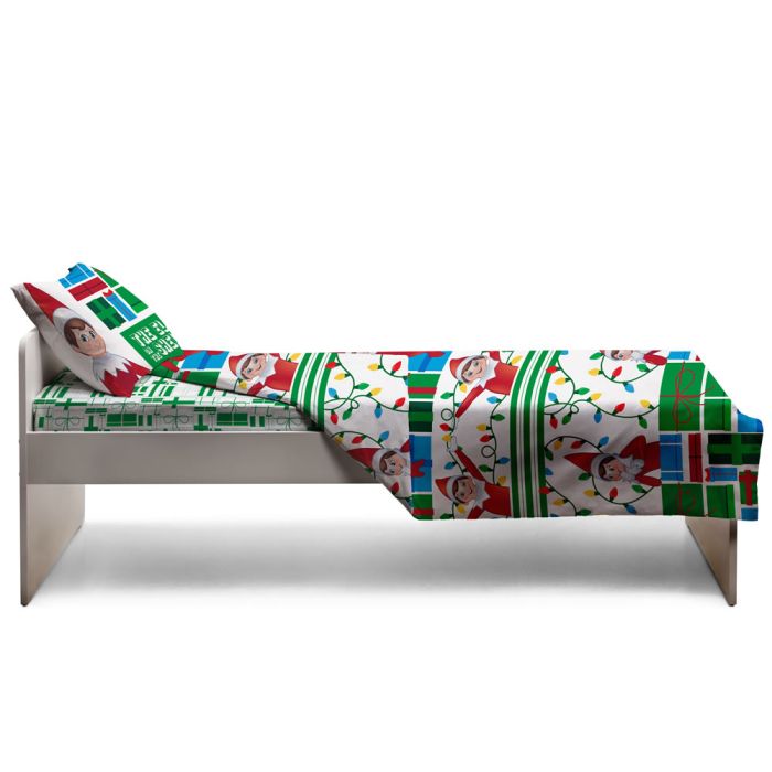 COMPLETO LENZUOLA SINGOLO THE ELF ON THE SHELF SANTAVERSE main product photo
