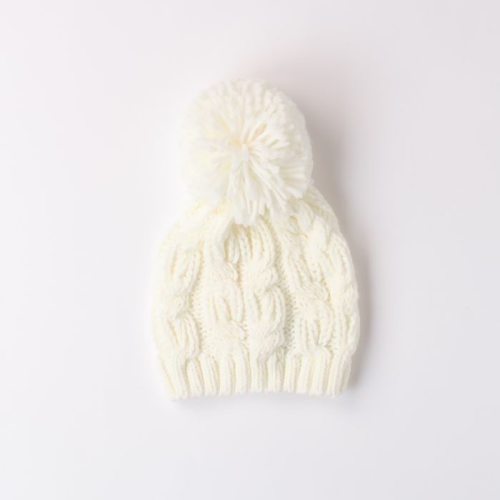 CUFFIA CON POM PON A TRECCE 4A955 RAGAZZA IDO main product photo