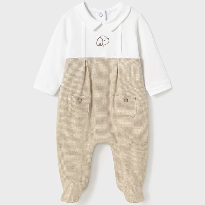 TUTINA INTERA DI COTONE CON COLLETTO 1704 NEONATO MAYORAL main product photo
