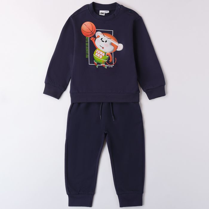 TUTA GIROCOLLO IN COTONE 4B444 NEONATO IDO main product photo