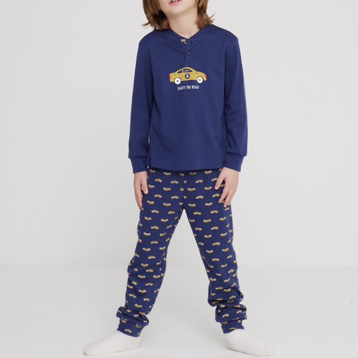 PIGIAMA BAMBINO PAUL 2433 CALDO COTONE NOI DI NOTTE main product photo