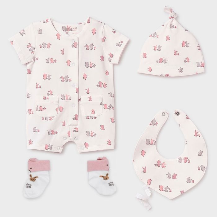 SET REGALO PAGLIACCETTO E ACCESSORI 9910 NEONATO MAYORAL main product photo
