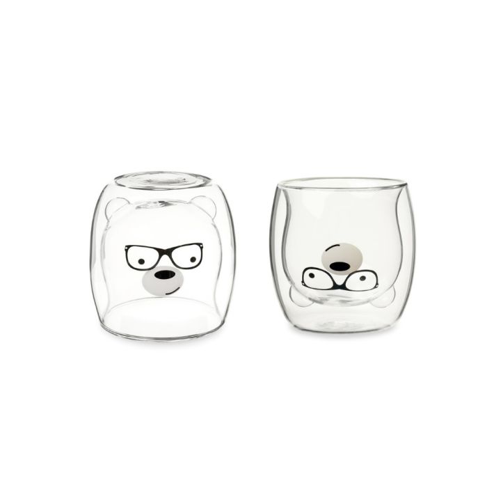 TAZZA UP & DOWN ORSO OCCHIALI 300ML 250402 NUVOLE DI STOFFA main product photo