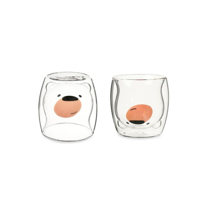TAZZA UP & DOWN ORSO MARRONE 300ML 250403 NUVOLE DI STOFFA main product photo