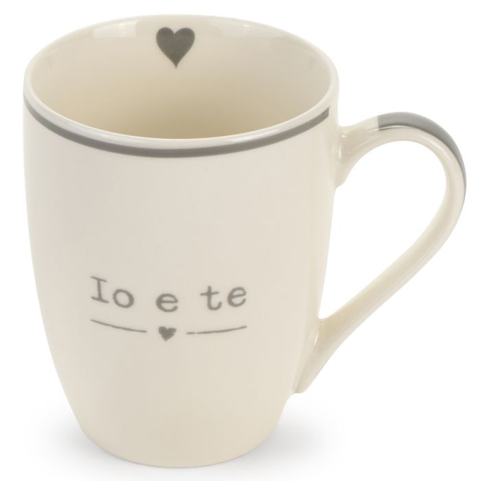 MUG "IO E TE" 350ML MY HOME NUVOLE DI STOFFA main product photo