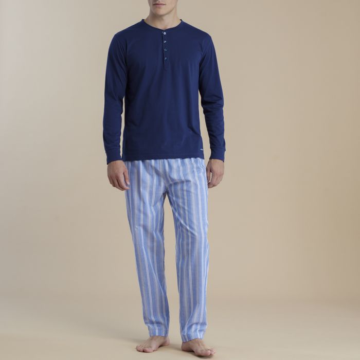 PIGIAMA SERAFINO FRESCO COTONE 3100 UOMO NOI DI NOTTE main product photo