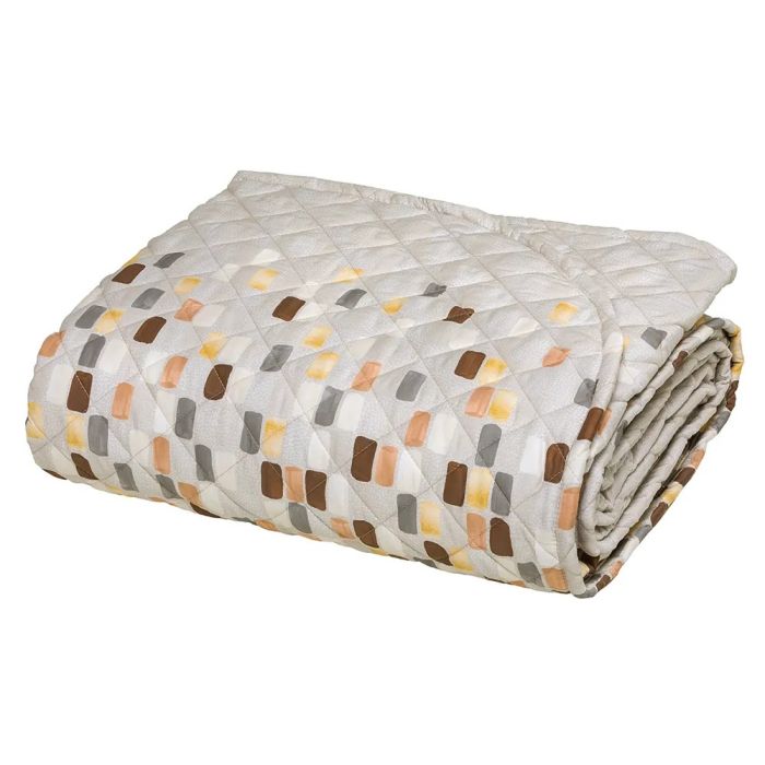 QUILT MOSAICO MATRIMONIALE RASO DI COTONE BORBONESE main product photo