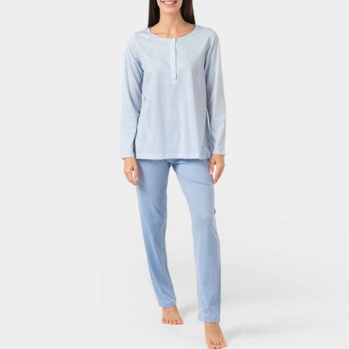 PIGIAMA SERAFINO FRESCO COTONE 4367 DONNA ZERO PIGIAMORE main product photo