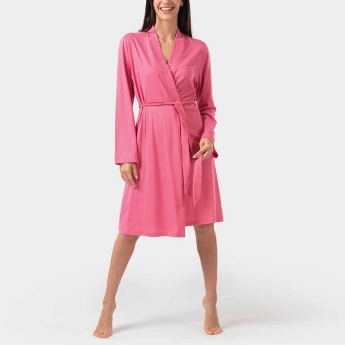 VESTAGLIA DONNA SCIALLATA 4314 FRESCO COTONE ZERO PIGIAMORE main product photo