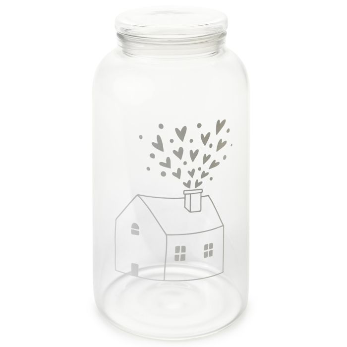 BARATTOLO BOROSILICATO CASA CUORI 230640 NUVOLE DI STOFFA main product photo