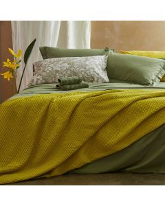 COMPLETO LENZUOLO CALAIS MATRIMONIALE BIANCOPERLA