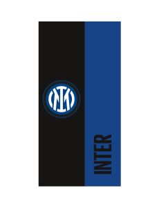 TELO MARE BICOLOR 70X140CM INTER PRODOTTO UFFICIALE
