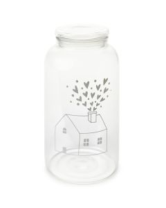 BARATTOLO BOROSILICATO CASA CUORI 230640 NUVOLE DI STOFFA