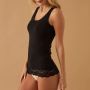 CANOTTA SPALLA CON PIZZO 4328 DONNA JADEA