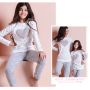 PIGIAMA BAMBINA CALDO COTONE 37799K LOVE AND BRA