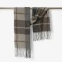 SCIARPA MISTO LANA TARTAN DIANN CON FRANGE CECCHI E CECCHI