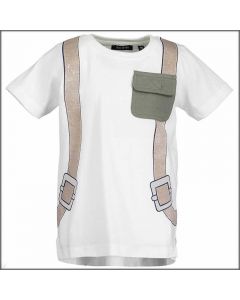 T-SHIRT BAMBINO MANICA CORTA 802083 X BLUE SEVEN