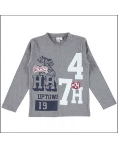 MAGLIA RAGAZZO GIROCOLLO 4V726  IDO