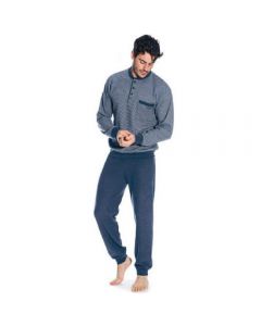 PIGIAMA UOMO SERAFINO CON TASCHINO 6155 PUNTO MILANO BIP BIP