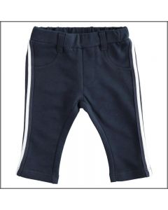 PANTALONE LUNGO CON BANDE LATERALI 4J108 PER NEONATO IDO