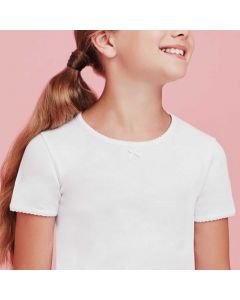 MAGLIA INTIMA MANICA CORTA CALDO COTONE BA651 BAMBINA ELLEPI