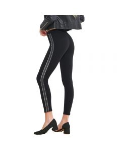 LEGGINGS CON BANDE LATERALI LR319F DONNA ROSSOPORPORA