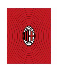 PLAID IN PILE MILAN 120*150CM PRODOTTO UFFICIALE A.C. MILAN