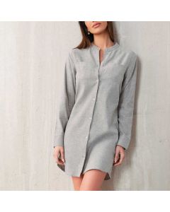 CAMICIA DA NOTTE CALDO COTONE 5162 MARMOLADA DONNA JADEA