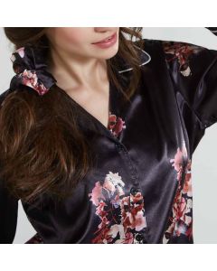 PIGIAMA EFFETTO RASO CON ACCESSORI 20326 DONNA DIMENSIONE DANZA