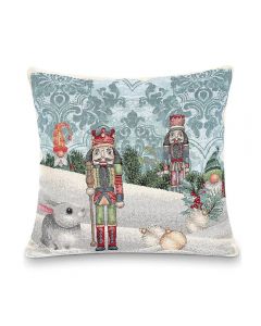 CUSCINO ARREDO IMBOTTITO NUTCRACKER 45*45CM GOBELIN EMILY HOME