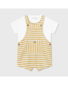 COMPLETO T-SHIRT E SALOPETTE 1627 PER NEONATO MAYORAL