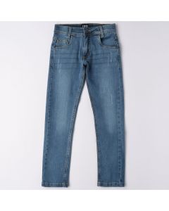JEANS LUNGO STONE BLEACH PER RAGAZZO 4.6434 IDO