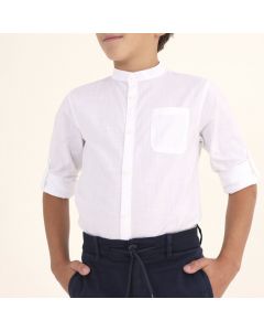CAMICIA DA RAGAZZO 6115 COLLO ALLA COREANA MAYORAL